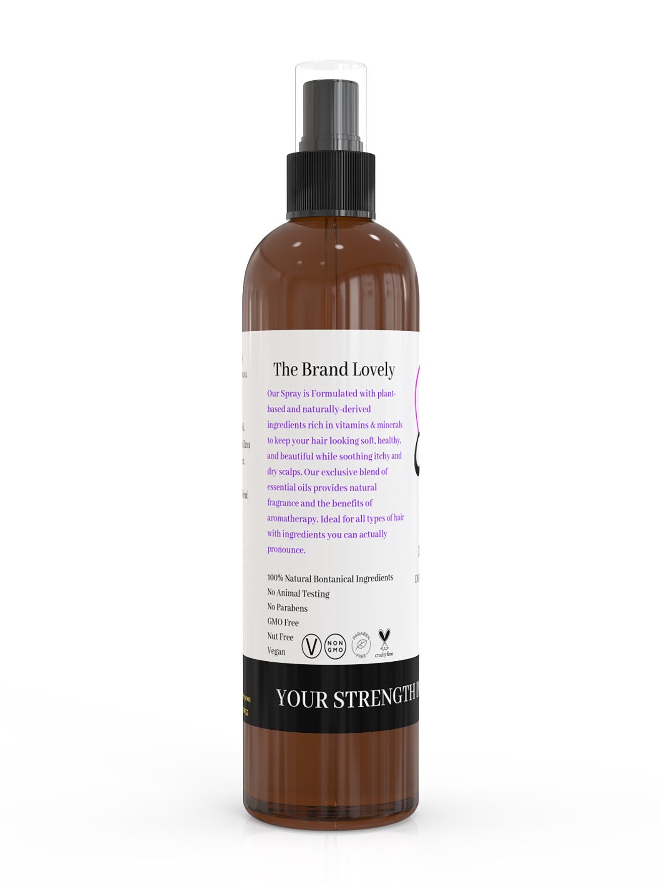 Lovely Night Unisex Exhilarating Hair Mist 8 oz