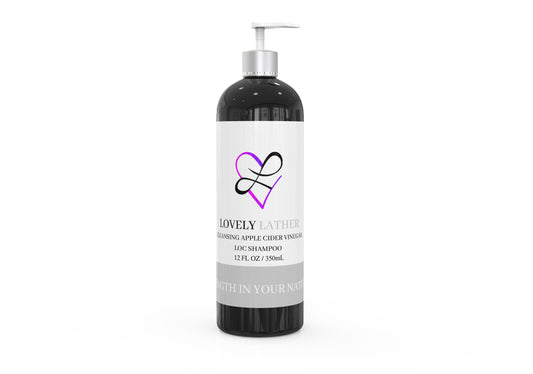 LOCTICIAN PRICE - Lovely Lather Cleansing Apple Cider Vinegar Loc Shampoo 12 oz