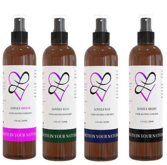 LOVELY STARTER KIT - 4 HAIR MISTS