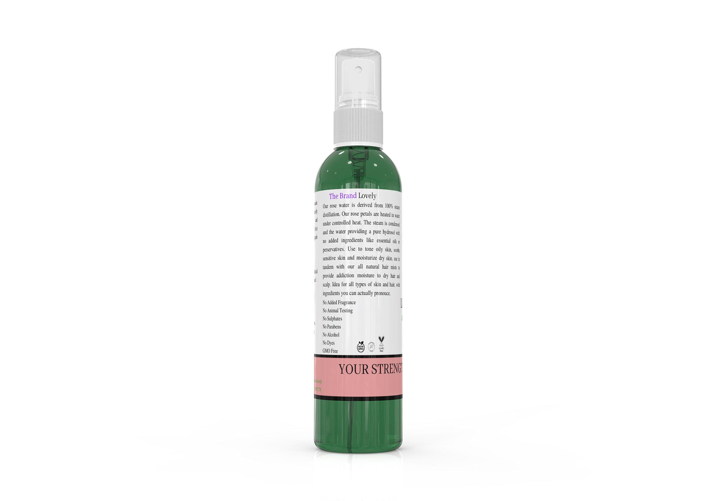 Lovely Bloom Rose Water Hydrosol 4 oz