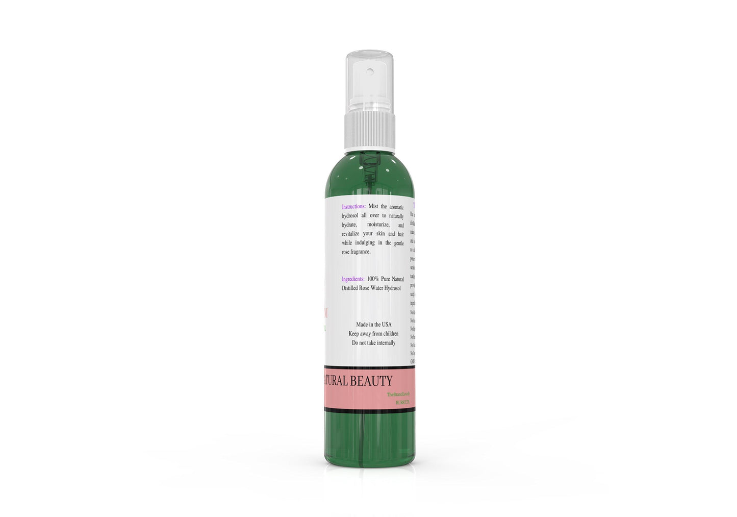 Lovely Bloom Rose Water Hydrosol 4 oz